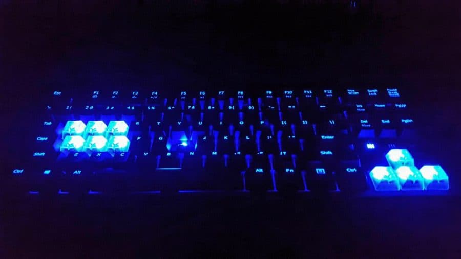 rgb80 blue keys