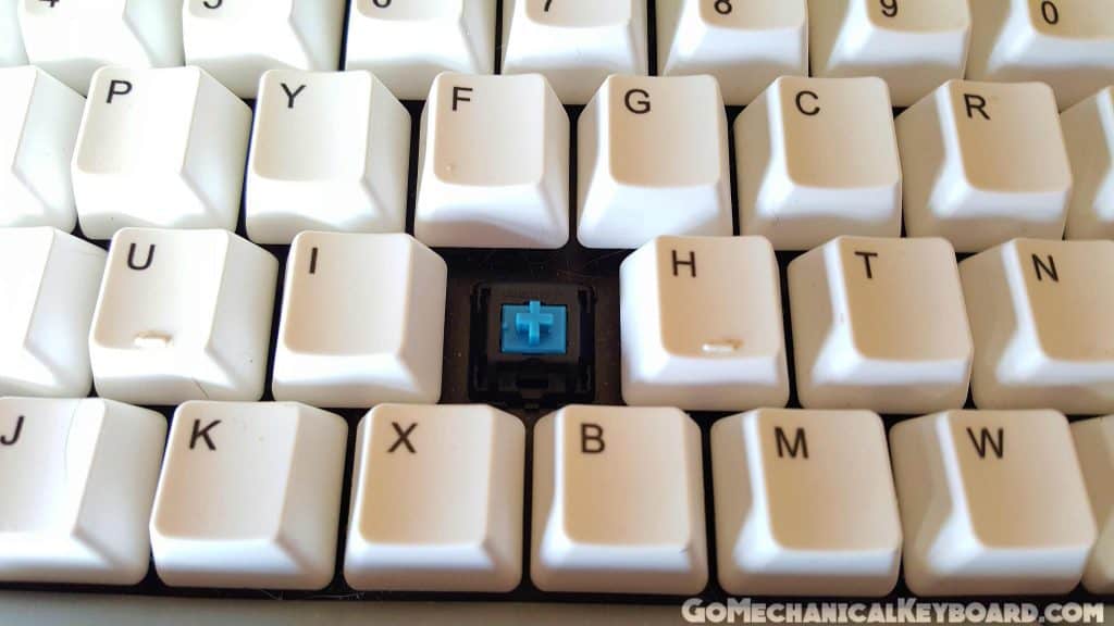 das keyboard cherry mx blue