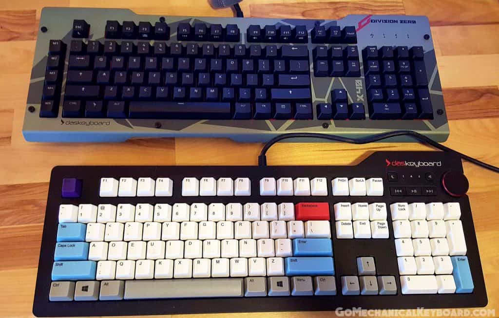 division zero x40 vs das keyboard 4 pro