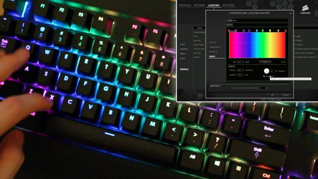 corsair backlighting rgb