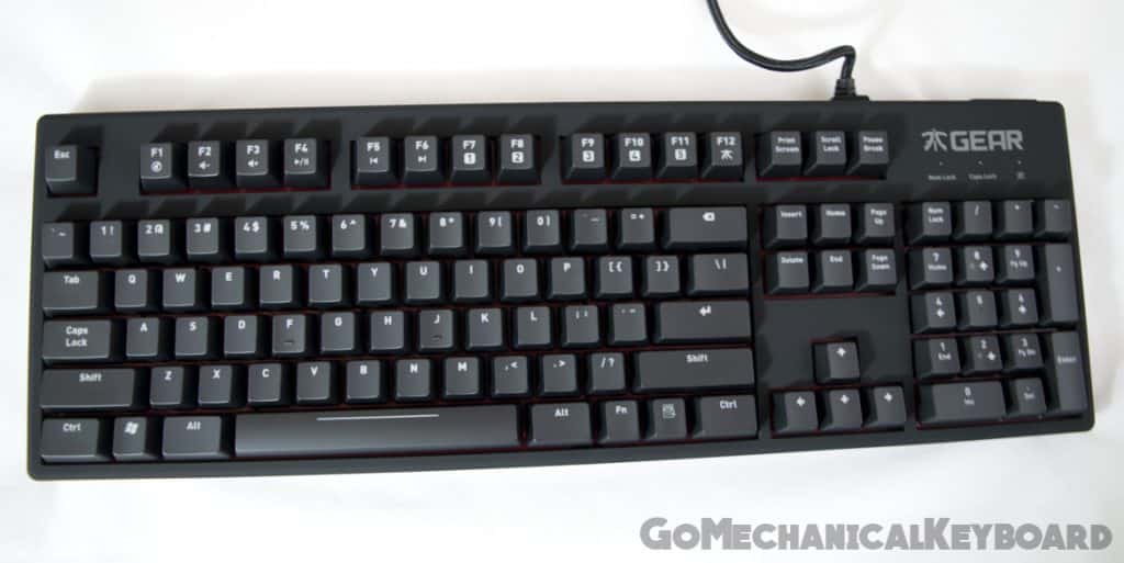 fnatic gear rush keyboard