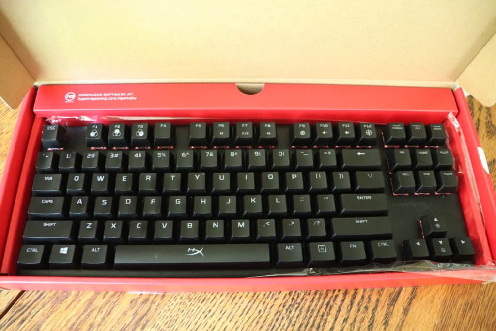 Unboxing the HyperX Alloy Origins Core