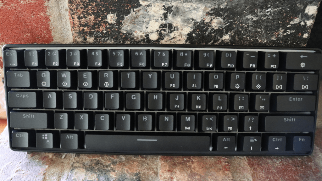 Geek GK61 budget optical mechanical keyboard